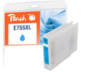 Peach E754/755/756 XL Druckerpatrone XL cy ersetzt Epson T7552C