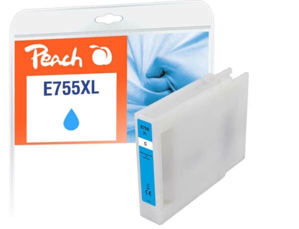 Peach E754/755/756 XL Druckerpatrone XL cy ersetzt Epson T7552C