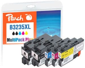 Peach B3235XL Spar Plus Pack Druckerpatronen XL (2*bk