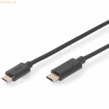 Assmann ASSMANN USB Type-C Anschlusskabel Type-C- mikro B St/St 1.8m