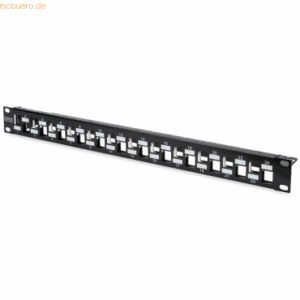 Assmann DIGITUS 1HE Modulares Patch Panel geschirmt 24-Port blank