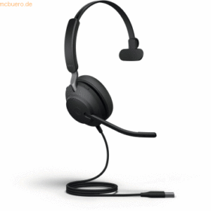 GN Audio Germany JABRA Evolve2 40 USB-A monaural UC black