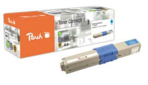 Peach O4446/4449 Tonermodul cy ersetzt OKI 44469706 für z.B. OKI MC 351 DN