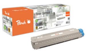 Peach O4348/69 Tonermodul bk ersetzt OKI 43487712 für z.B. OKI C 8600 CDTN