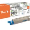 Peach O4345/46 Tonermodul cy ersetzt OKI 43459331 für z.B. OKI C 3300