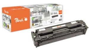 Peach H731BK Tonermodul bk ersetzt Canon No. 731BK