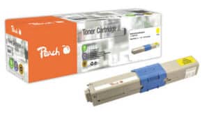 Peach O4496/47/97 Tonermodul ye ersetzt OKI 44973533 für z.B. OKI MC 342 DN