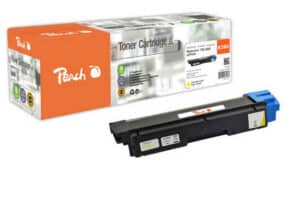 Peach K580Y Tonermodul ye ersetzt Kyocera TK-580Y für z.B. Kyocera ECOSYS P 6021 cdn