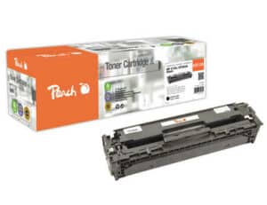 Peach H312ABK Tonermodul bk ersetzt HP No. 312A BK