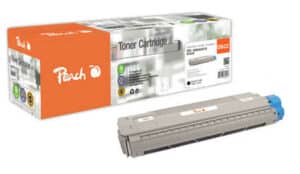 Peach O448446 Tonermodul bk ersetzt OKI 44844616 für z.B. OKI C 822 CDTN