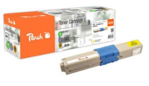 Peach O4650-87 Tonermodul ye ersetzt OKI 46508713 für z.B. OKI C 332 DN