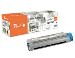 Peach O4650-75 Tonermodul bk ersetzt OKI 46507508 für z.B. OKI C 612 DN