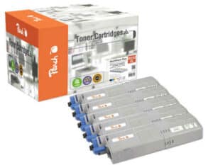 Peach O4648/49 5 Tonermodule XL (2*bk