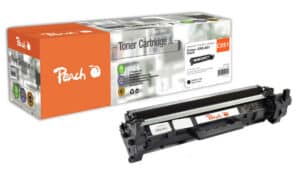 Peach H051bk Tonermodul bk ersetzt Canon CRG-051 bk