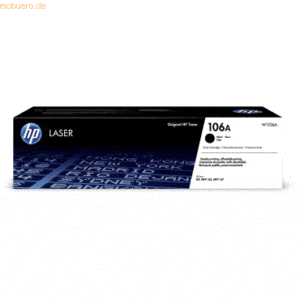 Hewlett Packard HP Toner 106A Schwarz (ca. 1.000 Seiten)