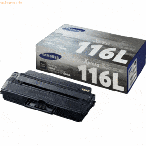 Hewlett Packard HP Samsung Toner MLT-D116L Schwarz (ca 3.000 Seiten)