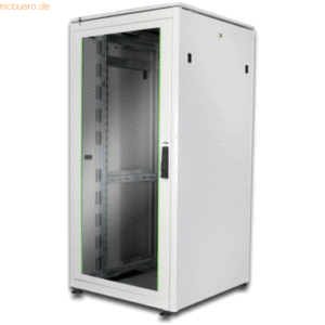 Assmann DIGITUS 42HE Unique Netzwerkschrank 800x1000mm Glastür Grau