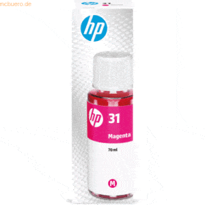 Hewlett Packard HP Tintenflasche Nr. 31 1VU27AE Magenta (70 ml