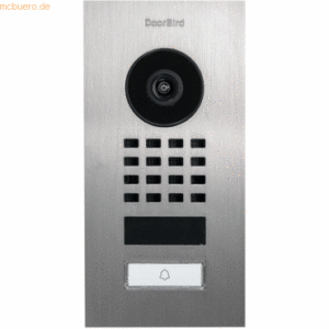 DoorBird DoorBird D1101V IP Video Türstation Unterputz Edelstahl V4A