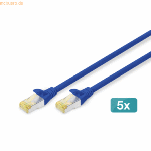 Assmann DIGITUS 5er CAT 6A S/FTP Patchkabel