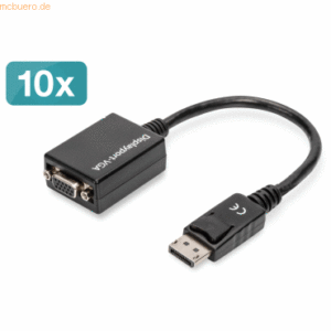 Assmann DIGITUS 10er DisplayPort Adapterkabel