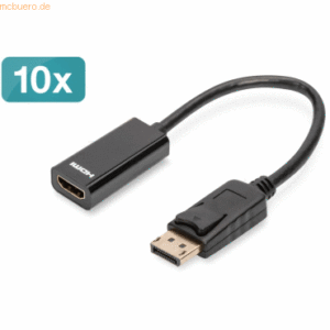 Assmann DIGITUS 10er DisplayPort Adapterkabel