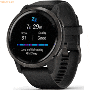 Garmin Garmin VENU 2 Schwarz/Schiefergrau