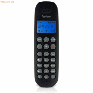 PROFOON PROFOON DECT-Telefon mit 3 Mobilteilen