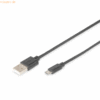 Assmann DIGITUS Micro USB 2.0 Anschlusskabel Typ A-mikro B St/St