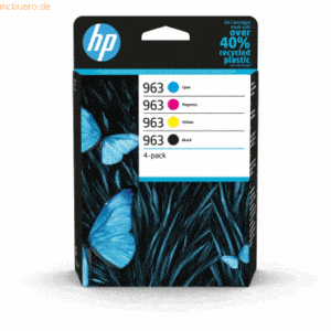 Hewlett Packard HP Tintenpatrone Nr. 963 Multipack (BK/C/M/Y) (1000S /