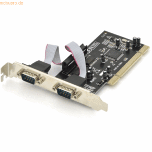 Assmann DIGITUS Serial I/O RS232 PCI Add-On Card 2-port