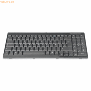 Assmann DIGITUS Tastatur für TFT-Konsolen schwarz