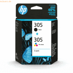 Hewlett Packard HP Tintenpatrone Nr. 305 Multipack (BK/C/M/Y)