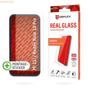 E.V.I. DISPLEX Real Glass Xiaomi Mi 11i/Redmi Note 10 Pro