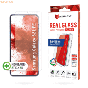 E.V.I. DISPLEX Real Glass FC + Case Set Samsung Galaxy S21 FE