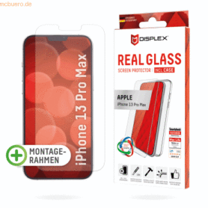 E.V.I. DISPLEX Real Glass + Case Set Apple iPhone 13 Pro Max