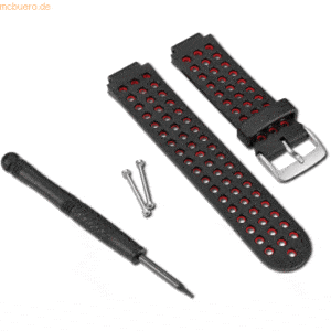 Garmin Garmin Ersatzarmband Forerunner Silikon Schwarz/Rot