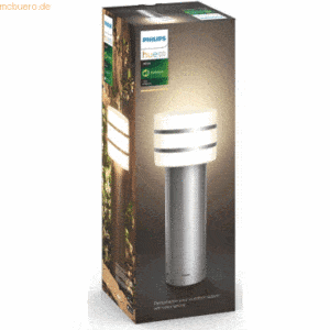 Signify Philips HUE Tuar Sockel Stahl Geb Wh 806lm