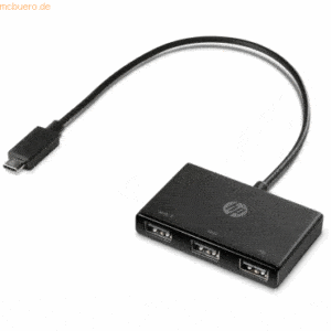 Hewlett Packard HP USB-C zu USB-A Hub