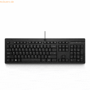 Hewlett Packard HP 125 USB Tastatur - deutsches Layout