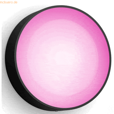 Signify Philips Hue White & Col. Amb. Daylo Wandleu. schwarz 1050lm