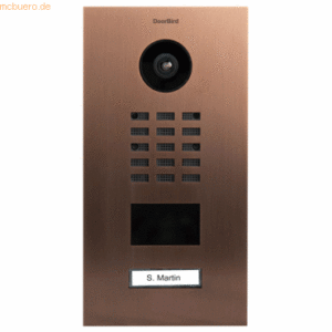 DoorBird DoorBird D2101V IP Telefon Edelstahl V4A Bronze-Optik