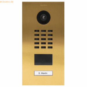 DoorBird DoorBird D2101V IP Telefon Edelstahl V4A Gold-Optik