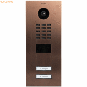 DoorBird DoorBird D2102V IP Telefon Edelstahl V4A Bronze-Optik