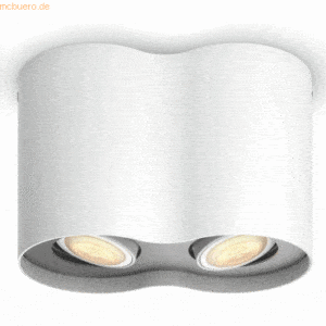 Signify Philips Hue White Amb. Pillar Spot 2 flg. weiß 2 x 350lm DS