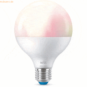 Signify WiZ White&Color 75W E27 Globeform Tunable frosted Einzelpack