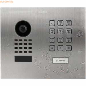 DoorBird DoorBird D1101KH IP Video Türstation Unterputz Edelstahl V2A