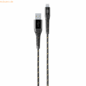 Cellularline Cellularline Tetraforce Kabel 2 meter Lightning (mit Kevl