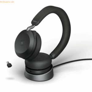 GN Audio Germany JABRA Evolve2 75 Stereo MS (USB-C) Bluetooth LS black