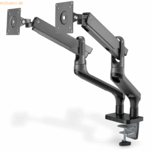 Assmann DIGITUS Dual Design-Monitorhalterung mit 2 x USB